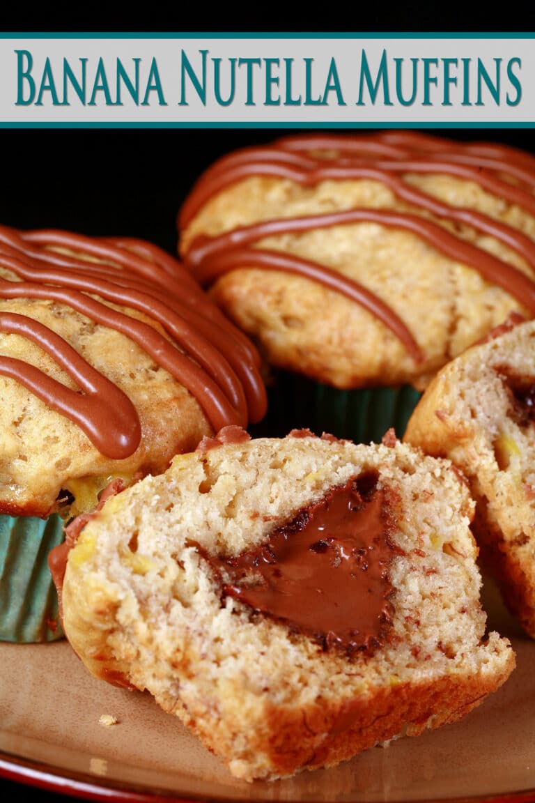 Stuffed Banana Nutella Muffins Recipe Celebration Generation