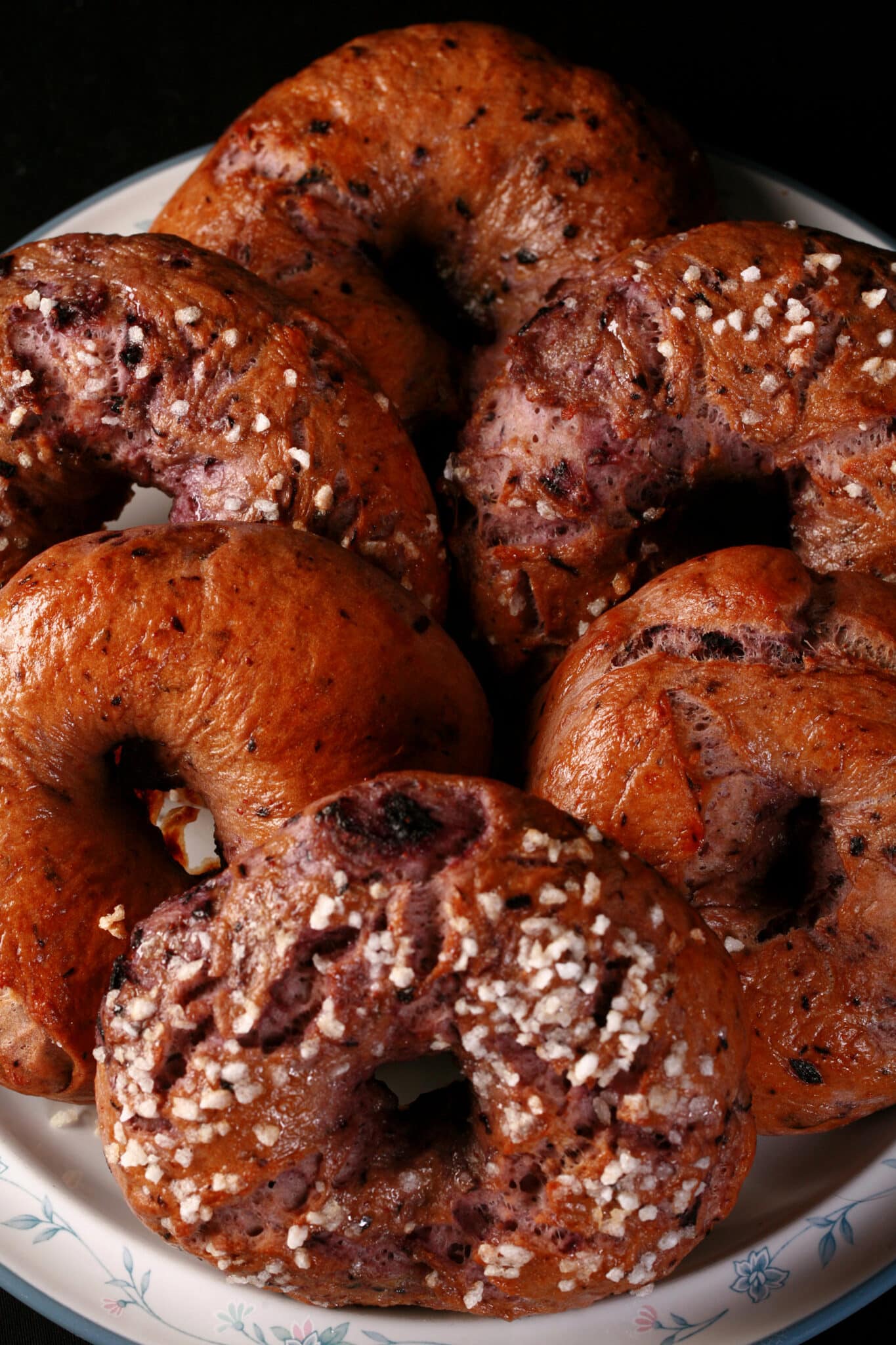 Homemade Blueberry Bagels Recipe Celebration Generation