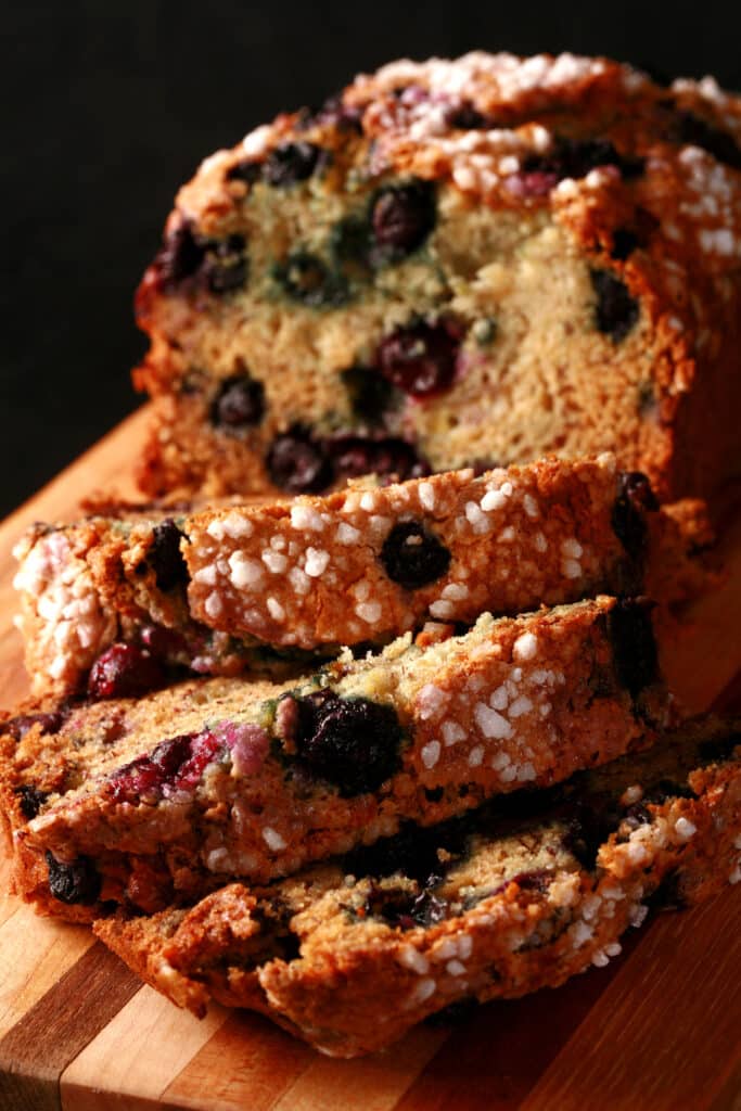 Easy Blueberry Banana Bread Recipe Celebration Generation Blueberry Banana Bread 3 683x1024